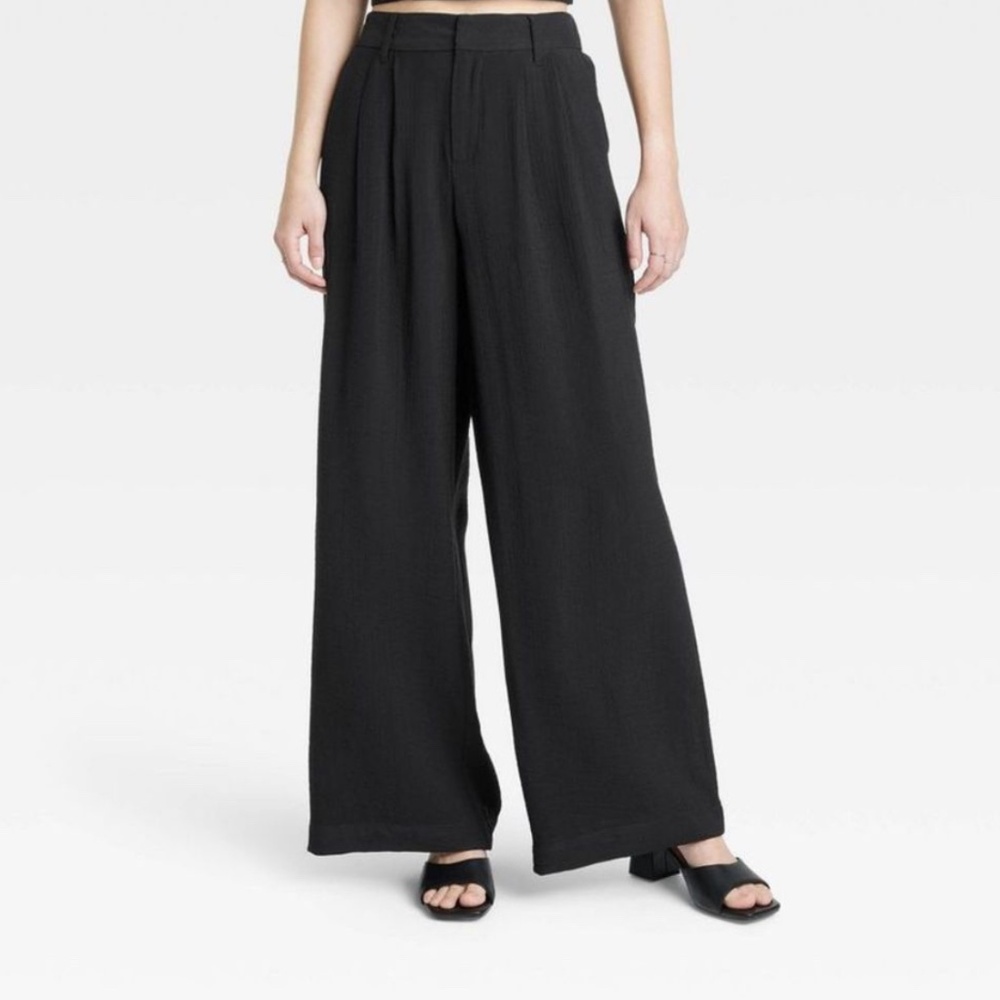 A New Day | Size 16 | Burnt Orange Wide-Leg Flowy Pants